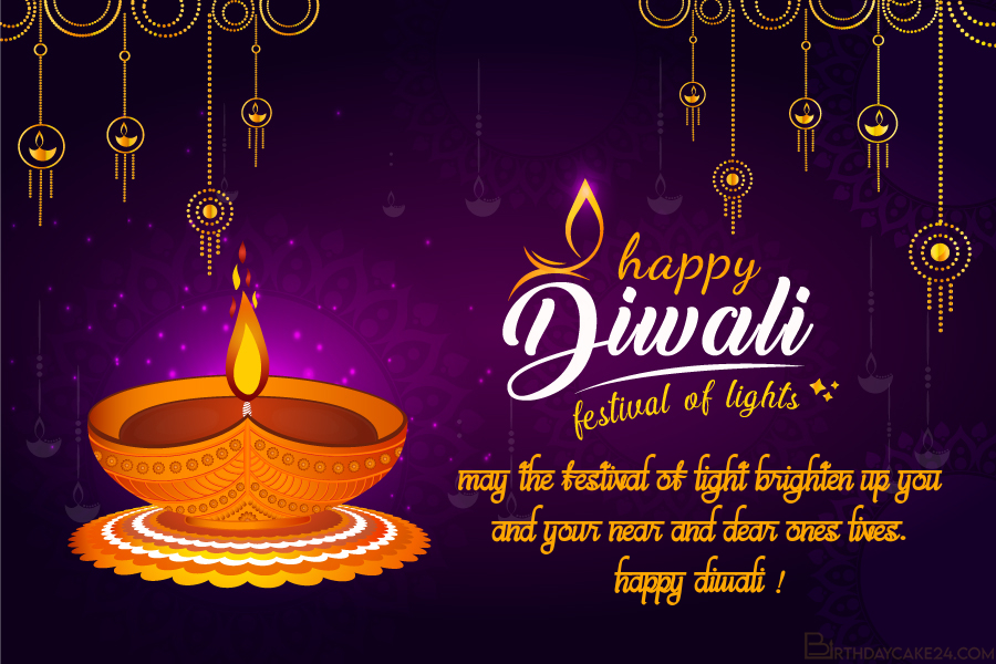 Greeting Card for Happy Diwali 2021 - Festival of Lights Card Images