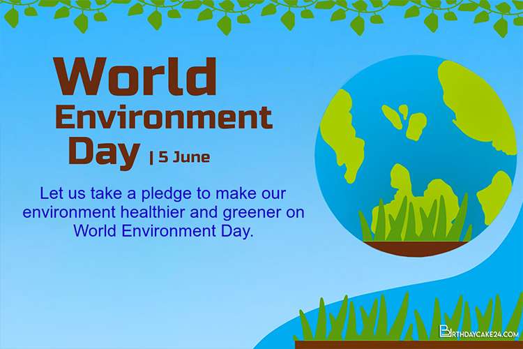 World Environment Day Customized Greeting Cards