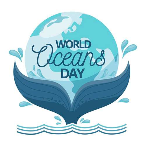 Free World Oceans Day Cards