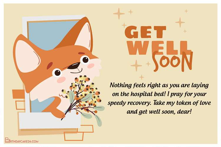 Write Wishes On Get well Soon Cards Online