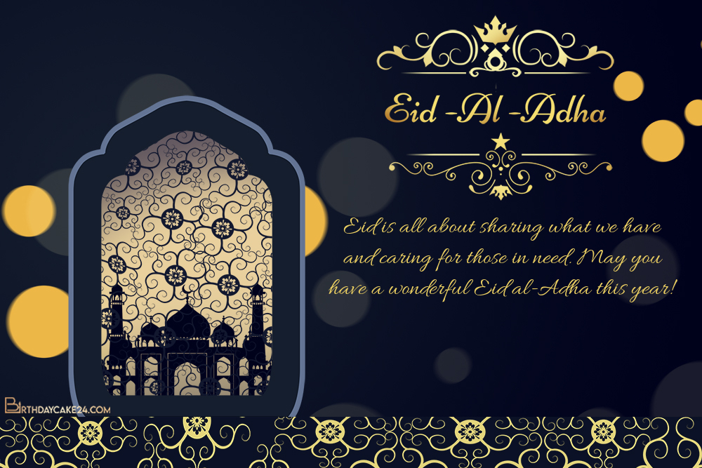 Eid Al Adha Mubarak Wallpapers Eid Greeting Cards