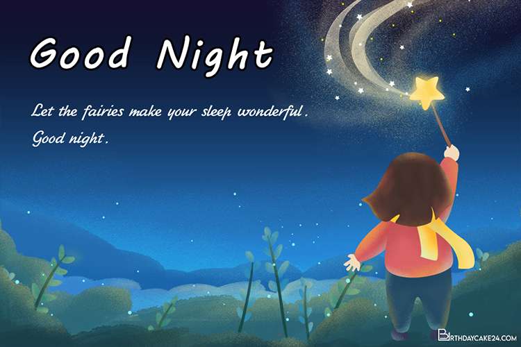 Good Night! Lovely Greeting Card