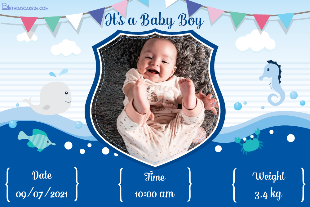the-latest-baby-boy-birth-announcement-cards-maker-online