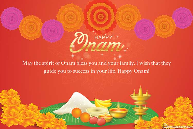 Wish You And Your Family Happy Onam