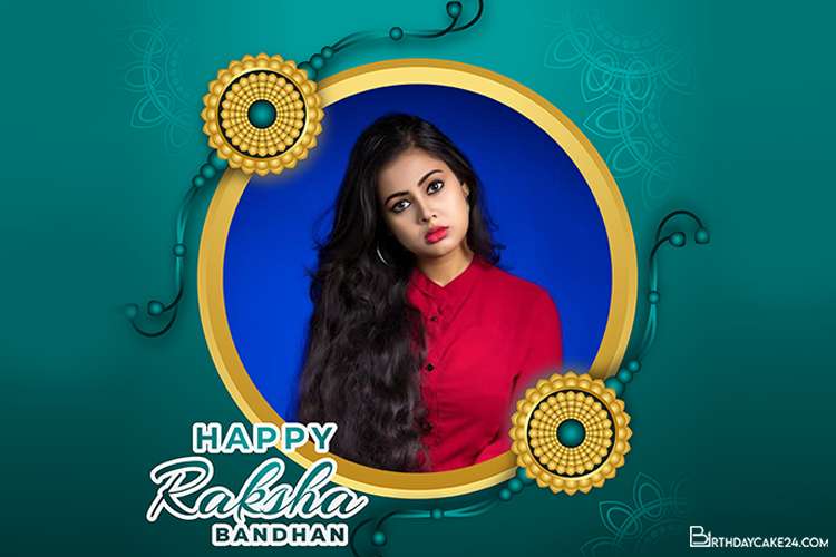 Happy Raksha Bandhan Photo Frames Online Editing