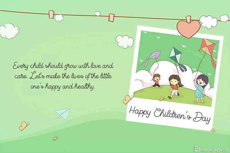 Beautiful Children's Day eCards & Greeting Cards