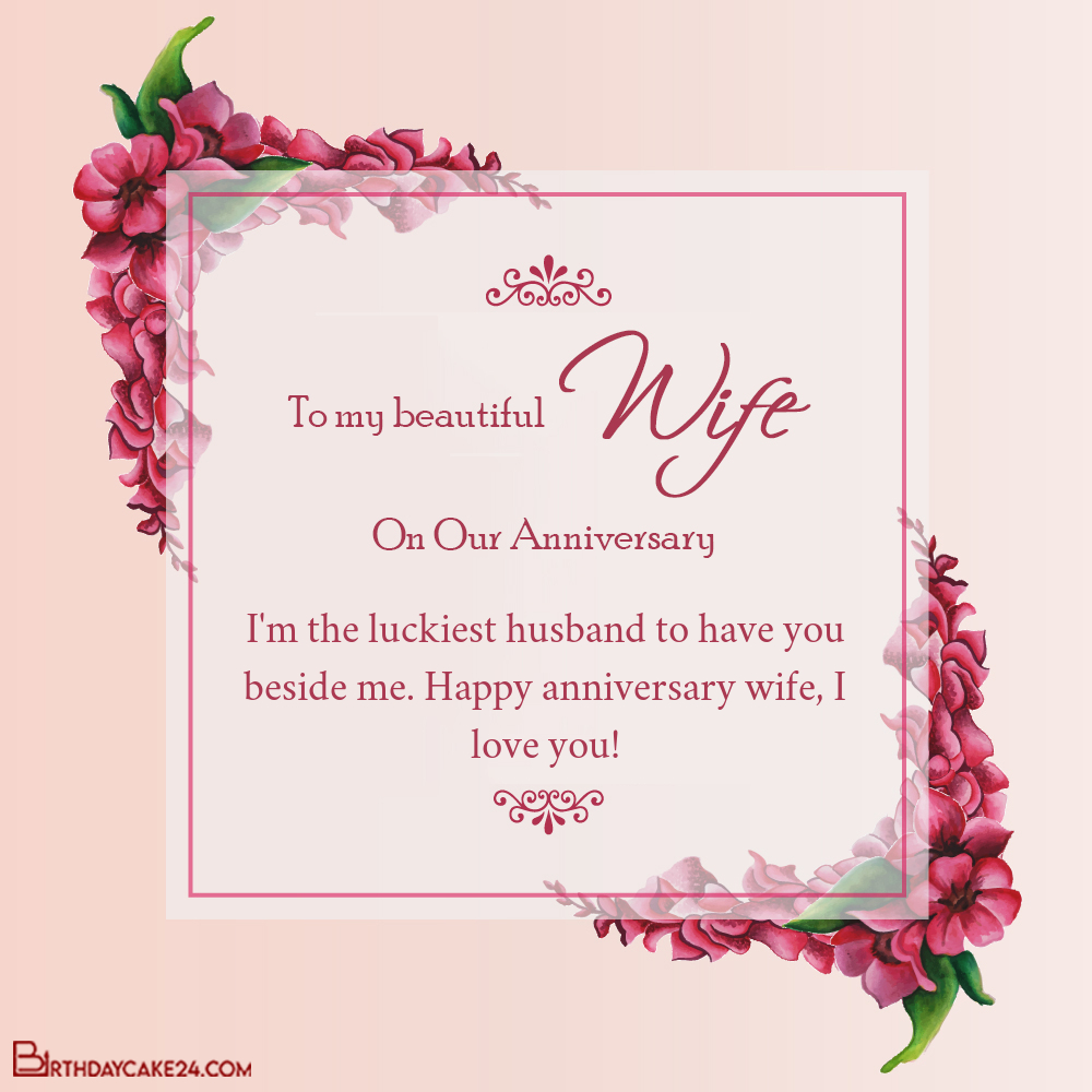 Happy Anniversary Wishes To Wife