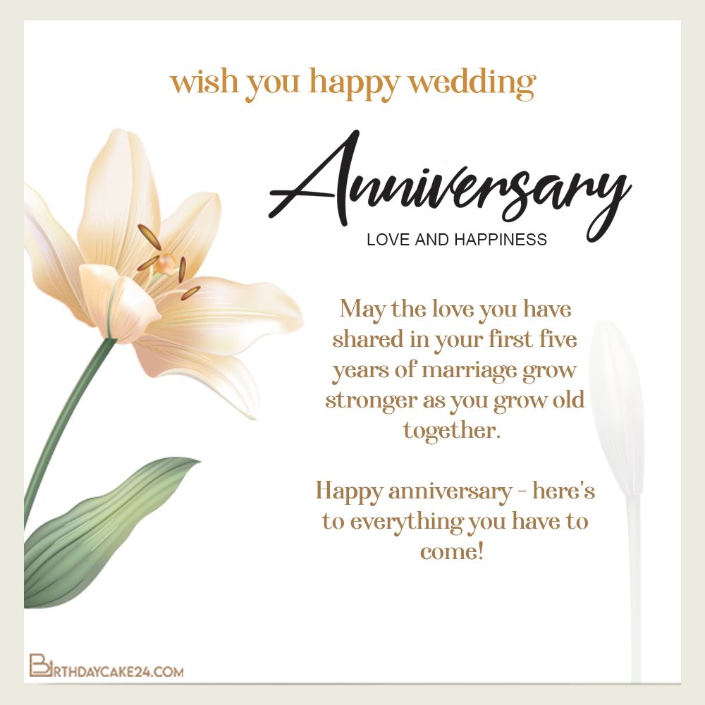 Wishing You Happy Anniversary Wishes Images