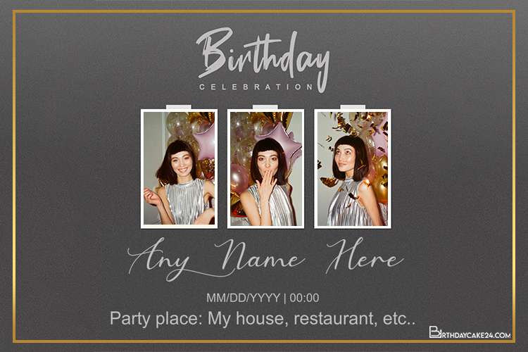 Adult Birthday Invitations Card Images Download