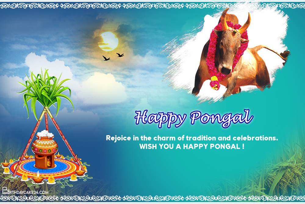 Free Happy Pongal Wishes Cards Images Download