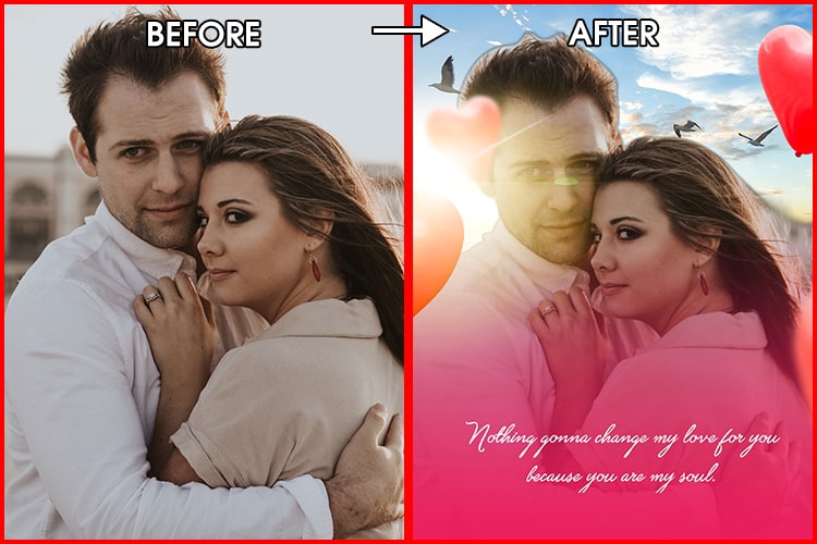 Create Valentine's Day Avatar With Photo Background Removal Utility