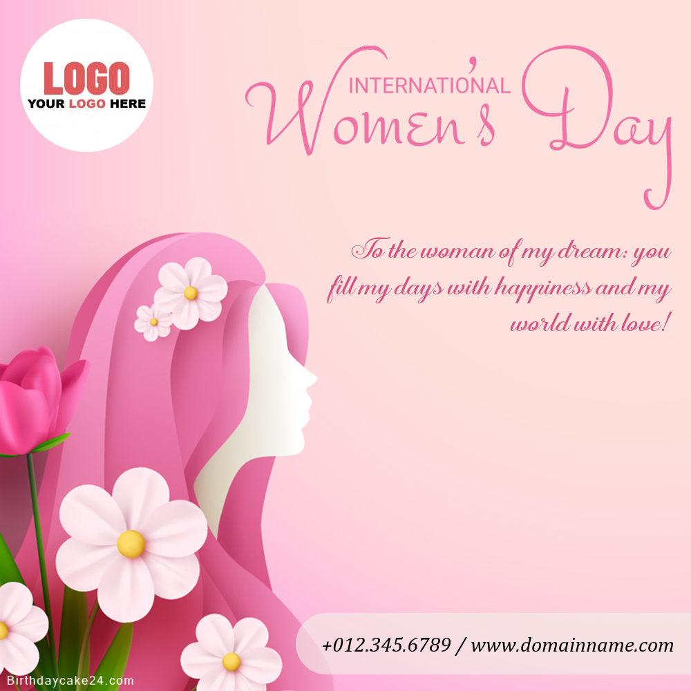 International Women's Day Wishes With Logo