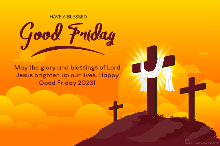 Online Editable Good Friday Greetings Images