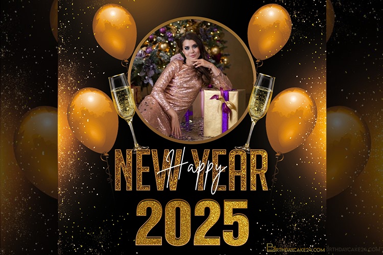 Happy New Year Photo Editing 2025