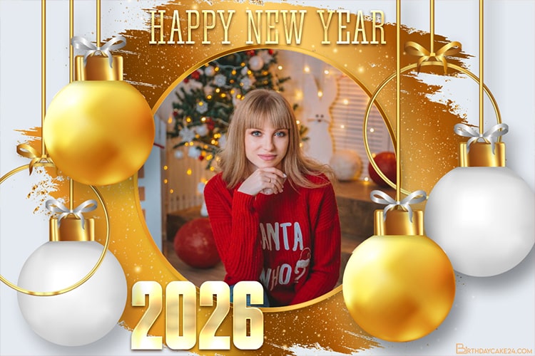 Happy New Year 2026 With Photo