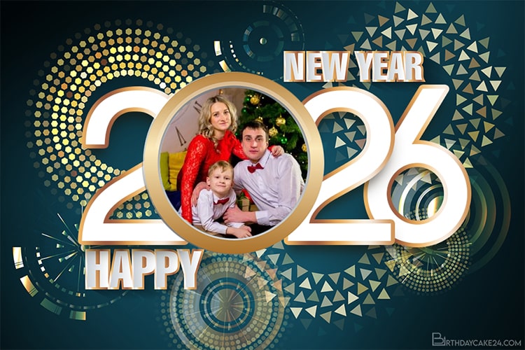 Happy New Year Frame 2026