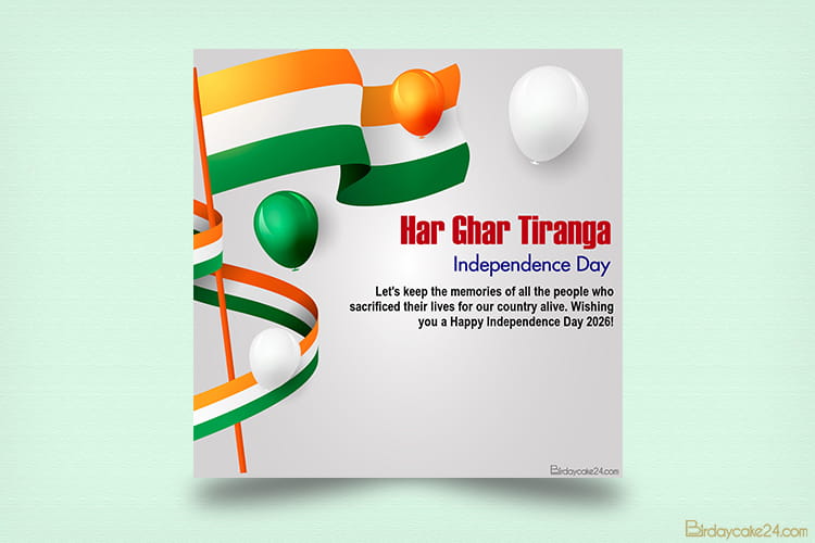 Har Ghar Tiranga Independence Day Wishes Images