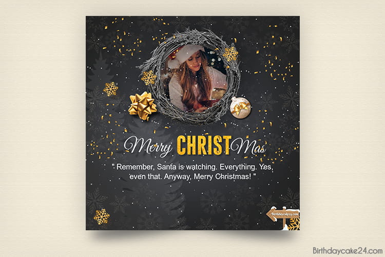 Merry Christmas Wishes With Photo And Greetings